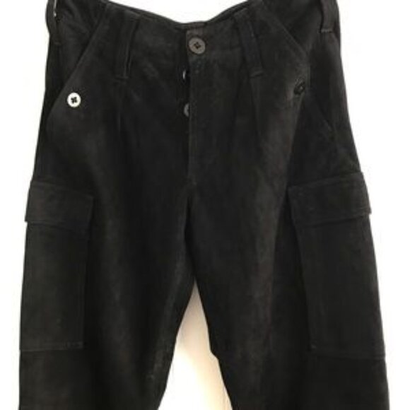 Ralph Lauren COLLECTION 100% Deer Suede Trousers - Picture 2 of 7